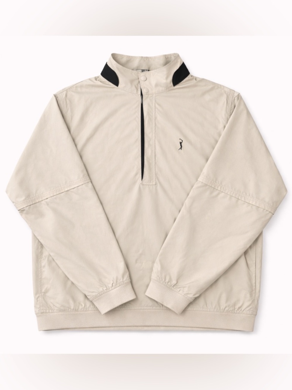 PGA Tour Originals XL Tan Greige Pullover Windbreaker Jacket | Golf Lightweight